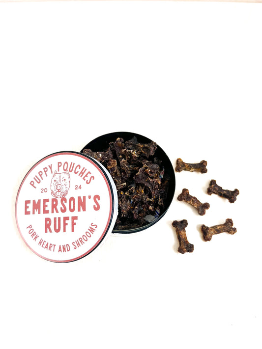 Puppy Pouches- PORK HEART & SHROOMS